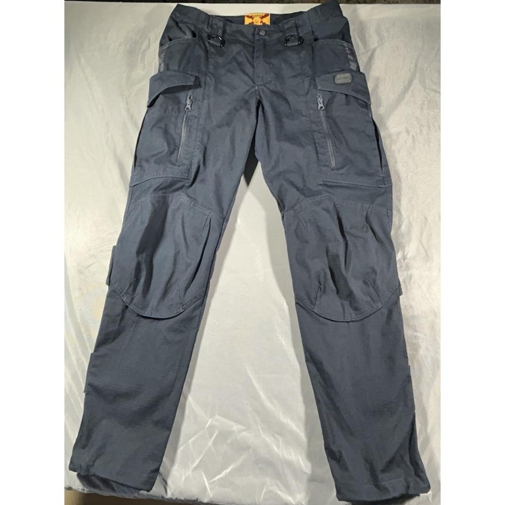 M-Tac Navy Conquistador Tactical Pants Rip-Stop Teflon Cargo Outdoor Work